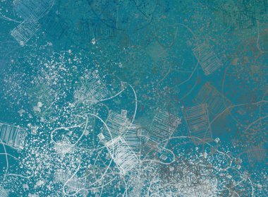 Soyut arka plan sanatı. 2D çizim. Etkileyici yağlı boya resim. Tuvalde fırça darbeleri. Modern sanat. Çok renkli arkaplan. Çağdaş sanat. İfade. Sanatsal dijital palet.