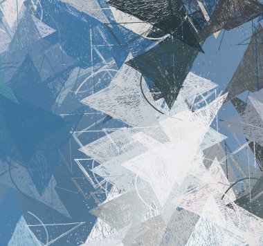 Soyut arka plan sanatı. 2D çizim. Etkileyici yağlı boya resim. Tuvalde fırça darbeleri. Modern sanat. Çok renkli arkaplan. Çağdaş sanat. İfade. Sanatsal dijital palet.