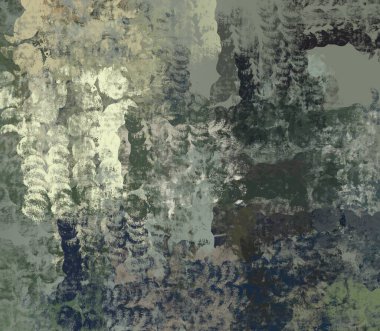 Soyut arka plan sanatı. 2D çizim. Etkileyici yağlı boya resim. Tuvalde fırça darbeleri. Modern sanat. Çok renkli arkaplan. Çağdaş sanat. İfade. Sanatsal dijital palet.