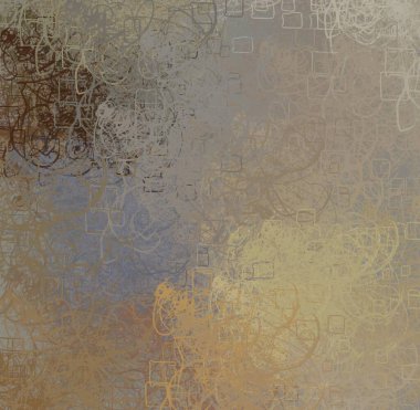 Soyut arka plan sanatı. 2D çizim. Etkileyici yağlı boya resim. Tuvalde fırça darbeleri. Modern sanat. Çok renkli arkaplan. Çağdaş sanat. İfade. Sanatsal dijital palet.