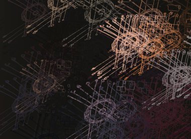 Soyut arka plan sanatı. 2D çizim. Etkileyici yağlı boya resim. Tuvalde fırça darbeleri. Modern sanat. Çok renkli arkaplan. Çağdaş sanat. İfade. Sanatsal dijital palet.