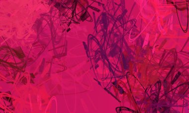 Soyut arka plan sanatı. 2D çizim. Etkileyici yağlı boya resim. Tuvalde fırça darbeleri. Modern sanat. Çok renkli arkaplan. Çağdaş sanat. İfade. Sanatsal dijital palet.