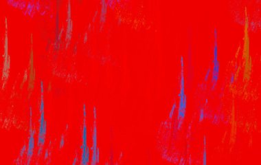 Soyut arka plan sanatı. 2D çizim. Etkileyici yağlı boya resim. Tuvalde fırça darbeleri. Modern sanat. Çok renkli arkaplan. Çağdaş sanat. İfade. Sanatsal dijital palet.