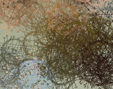 Soyut arka plan sanatı. 2D çizim. Etkileyici yağlı boya resim. Tuvalde fırça darbeleri. Modern sanat. Çok renkli arkaplan. Çağdaş sanat. İfade. Sanatsal dijital palet.