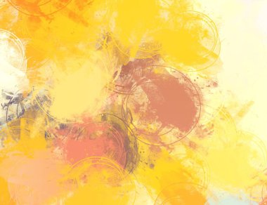 Soyut arka plan sanatı. 2D çizim. Etkileyici yağlı boya resim. Tuvalde fırça darbeleri. Modern sanat. Çok renkli arkaplan. Çağdaş sanat. İfade. Sanatsal dijital palet.