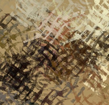 Soyut arka plan sanatı. 2D çizim. Etkileyici yağlı boya resim. Tuvalde fırça darbeleri. Modern sanat. Çok renkli arkaplan. Çağdaş sanat. İfade. Sanatsal dijital palet.