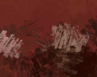 Soyut arka plan sanatı. 2D çizim. Etkileyici yağlı boya resim. Tuvalde fırça darbeleri. Modern sanat. Çok renkli arkaplan. Çağdaş sanat. İfade. Sanatsal dijital palet.