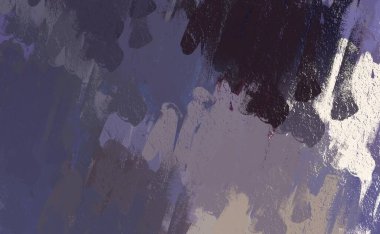 Soyut arka plan sanatı. 2D çizim. Etkileyici yağlı boya resim. Tuvalde fırça darbeleri. Modern sanat. Çok renkli arkaplan. Çağdaş sanat. İfade. Sanatsal dijital palet.