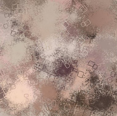 Soyut arka plan sanatı. 2D çizim. Etkileyici yağlı boya resim. Tuvalde fırça darbeleri. Modern sanat. Çok renkli arkaplan. Çağdaş sanat. İfade. Sanatsal dijital palet.