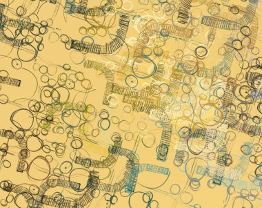 Soyut arka plan sanatı. 2D çizim. Etkileyici yağlı boya resim. Tuvalde fırça darbeleri. Modern sanat. Çok renkli arkaplan. Çağdaş sanat. İfade. Sanatsal dijital palet.