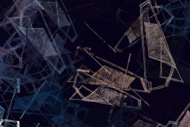 Soyut arka plan sanatı. 2D çizim. Etkileyici yağlı boya resim. Tuvalde fırça darbeleri. Modern sanat. Çok renkli arkaplan. Çağdaş sanat. İfade. Sanatsal dijital palet.