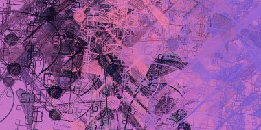 Soyut arka plan sanatı. 2D çizim. Etkileyici yağlı boya resim. Tuvalde fırça darbeleri. Modern sanat. Çok renkli arkaplan. Çağdaş sanat. İfade. Sanatsal dijital palet.