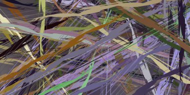 Soyut arka plan sanatı. 2D çizim. Etkileyici yağlı boya resim. Tuvalde fırça darbeleri. Modern sanat. Çok renkli arkaplan. Çağdaş sanat. İfade. Sanatsal dijital palet.