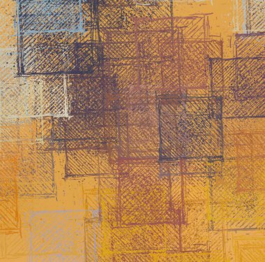 Soyut arka plan sanatı. 2D çizim. Etkileyici yağlı boya resim. Tuvalde fırça darbeleri. Modern sanat. Çok renkli arkaplan. Çağdaş sanat. İfade. Sanatsal dijital palet.