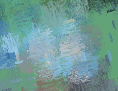 Soyut arka plan sanatı. 2D çizim. Etkileyici yağlı boya resim. Tuvalde fırça darbeleri. Modern sanat. Çok renkli arkaplan. Çağdaş sanat. İfade. Sanatsal dijital palet.