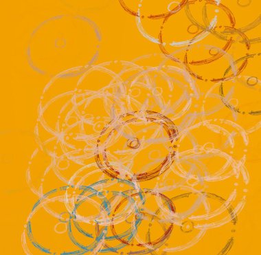 Soyut arka plan sanatı. 2D çizim. Etkileyici yağlı boya resim. Tuvalde fırça darbeleri. Modern sanat. Çok renkli arkaplan. Çağdaş sanat. İfade. Sanatsal dijital palet.