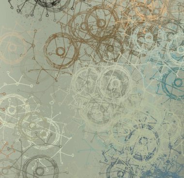 Soyut arka plan sanatı. 2D çizim. Etkileyici yağlı boya resim. Tuvalde fırça darbeleri. Modern sanat. Çok renkli arkaplan. Çağdaş sanat. İfade. Sanatsal dijital palet.