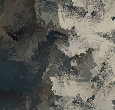 Soyut arka plan sanatı. 2D çizim. Etkileyici yağlı boya resim. Tuvalde fırça darbeleri. Modern sanat. Çok renkli arkaplan. Çağdaş sanat. İfade. Sanatsal dijital palet.