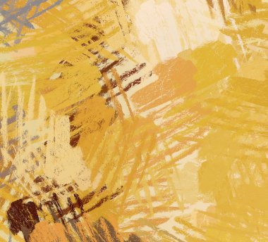 Soyut arka plan sanatı. 2D çizim. Etkileyici yağlı boya resim. Tuvalde fırça darbeleri. Modern sanat. Çok renkli arkaplan. Çağdaş sanat. İfade. Sanatsal dijital palet.