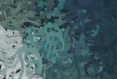 Soyut arka plan sanatı. 2D çizim. Etkileyici yağlı boya resim. Tuvalde fırça darbeleri. Modern sanat. Çok renkli arkaplan. Çağdaş sanat. İfade. Sanatsal dijital palet.