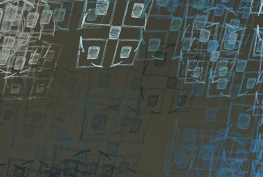 Soyut arka plan sanatı. 2D çizim. Etkileyici yağlı boya resim. Tuvalde fırça darbeleri. Modern sanat. Çok renkli arkaplan. Çağdaş sanat. İfade. Sanatsal dijital palet.