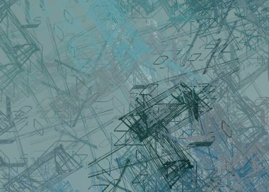 Soyut arka plan sanatı. 2D çizim. Etkileyici yağlı boya resim. Tuvalde fırça darbeleri. Modern sanat. Çok renkli arkaplan. Çağdaş sanat. İfade. Sanatsal dijital palet.