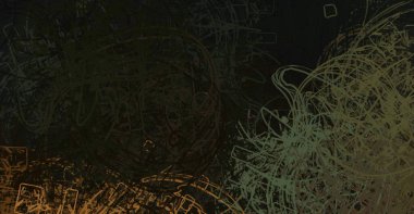 Soyut arka plan sanatı. 2D çizim. Etkileyici yağlı boya resim. Tuvalde fırça darbeleri. Modern sanat. Çok renkli arkaplan. Çağdaş sanat. İfade. Sanatsal dijital palet.