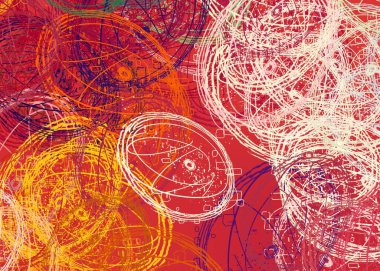 Soyut arka plan sanatı. 2D çizim. Etkileyici yağlı boya resim. Tuvalde fırça darbeleri. Modern sanat. Çok renkli arkaplan. Çağdaş sanat. İfade. Sanatsal dijital palet.