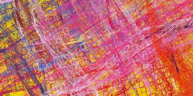 Soyut arka plan sanatı. 2D çizim. Etkileyici yağlı boya resim. Tuvalde fırça darbeleri. Modern sanat. Çok renkli arkaplan. Çağdaş sanat. İfade. Sanatsal dijital palet.