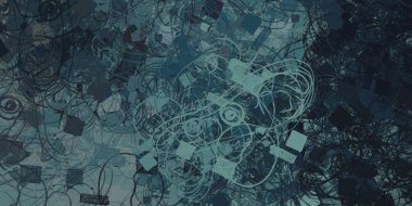 Soyut arka plan sanatı. 2D çizim. Etkileyici yağlı boya resim. Tuvalde fırça darbeleri. Modern sanat. Çok renkli arkaplan. Çağdaş sanat. İfade. Sanatsal dijital palet.