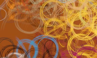 Soyut arka plan sanatı. 2D çizim. Etkileyici yağlı boya resim. Tuvalde fırça darbeleri. Modern sanat. Çok renkli arkaplan. Çağdaş sanat. İfade. Sanatsal dijital palet.