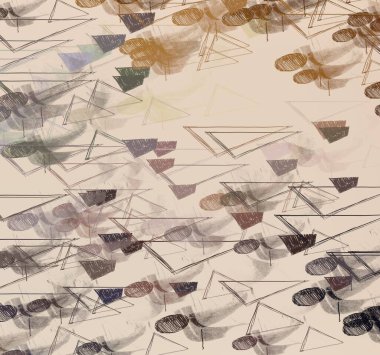 Soyut arka plan sanatı. 2D çizim. Etkileyici yağlı boya resim. Tuvalde fırça darbeleri. Modern sanat. Çok renkli arkaplan. Çağdaş sanat. İfade. Sanatsal dijital palet.