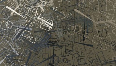 Soyut arka plan sanatı. 2D çizim. Etkileyici yağlı boya resim. Tuvalde fırça darbeleri. Modern sanat. Çok renkli arkaplan. Çağdaş sanat. İfade. Sanatsal dijital palet.