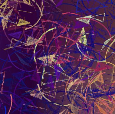 Soyut arka plan sanatı. 2D çizim. Etkileyici yağlı boya resim. Tuvalde fırça darbeleri. Modern sanat. Çok renkli arkaplan. Çağdaş sanat. İfade. Sanatsal dijital palet.