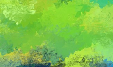 Soyut arka plan sanatı. 2D çizim. Etkileyici yağlı boya resim. Tuvalde fırça darbeleri. Modern sanat. Çok renkli arkaplan. Çağdaş sanat. İfade. Sanatsal dijital palet.