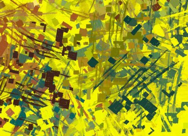 Soyut arka plan sanatı. 2D çizim. Etkileyici yağlı boya resim. Tuvalde fırça darbeleri. Modern sanat. Çok renkli arkaplan. Çağdaş sanat. İfade. Sanatsal dijital palet.