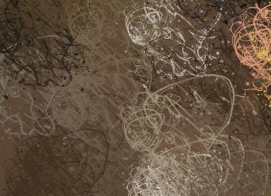 Soyut arka plan sanatı. 2D çizim. Etkileyici yağlı boya resim. Tuvalde fırça darbeleri. Modern sanat. Çok renkli arkaplan. Çağdaş sanat. İfade. Sanatsal dijital palet.