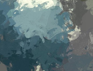 Soyut arka plan sanatı. 2D çizim. Etkileyici yağlı boya resim. Tuvalde fırça darbeleri. Modern sanat. Çok renkli arkaplan. Çağdaş sanat. İfade. Sanatsal dijital palet.