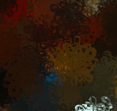 Soyut arka plan sanatı. 2D çizim. Etkileyici yağlı boya resim. Tuvalde fırça darbeleri. Modern sanat. Çok renkli arkaplan. Çağdaş sanat. İfade. Sanatsal dijital palet.