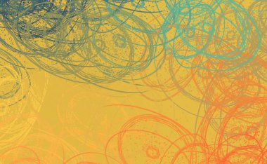 Soyut arka plan sanatı. 2D çizim. Etkileyici yağlı boya resim. Tuvalde fırça darbeleri. Modern sanat. Çok renkli arkaplan. Çağdaş sanat. İfade. Sanatsal dijital palet.