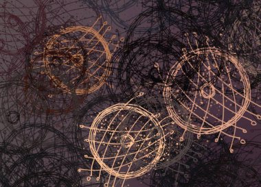 Soyut arka plan sanatı. 2D çizim. Etkileyici yağlı boya resim. Tuvalde fırça darbeleri. Modern sanat. Çok renkli arkaplan. Çağdaş sanat. İfade. Sanatsal dijital palet.