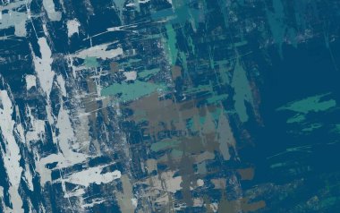 Soyut arka plan sanatı. 2D çizim. Etkileyici yağlı boya resim. Tuvalde fırça darbeleri. Modern sanat. Çok renkli arkaplan. Çağdaş sanat. İfade. Sanatsal dijital palet.