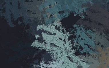 Soyut arka plan sanatı. 2D çizim. Etkileyici yağlı boya resim. Tuvalde fırça darbeleri. Modern sanat. Çok renkli arkaplan. Çağdaş sanat. İfade. Sanatsal dijital palet.