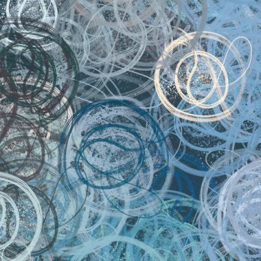 Soyut arka plan sanatı. 2D çizim. Etkileyici yağlı boya resim. Tuvalde fırça darbeleri. Modern sanat. Çok renkli arkaplan. Çağdaş sanat. İfade. Sanatsal dijital palet.