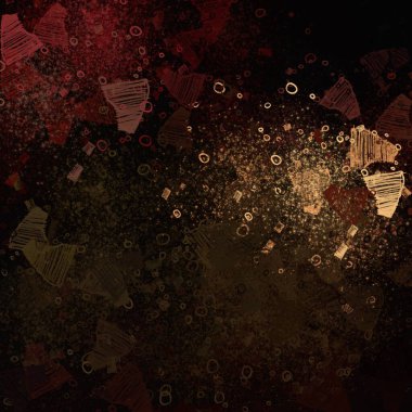 Soyut arka plan sanatı. 2D çizim. Etkileyici yağlı boya resim. Tuvalde fırça darbeleri. Modern sanat. Çok renkli arkaplan. Çağdaş sanat. İfade. Sanatsal dijital palet.