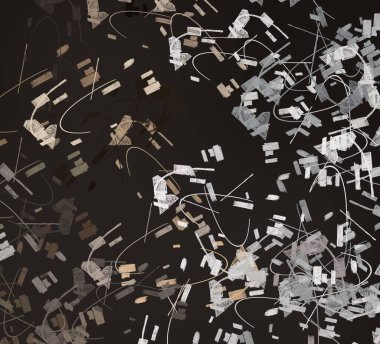 Soyut arka plan sanatı. 2D çizim. Etkileyici yağlı boya resim. Tuvalde fırça darbeleri. Modern sanat. Çok renkli arkaplan. Çağdaş sanat. İfade. Sanatsal dijital palet.