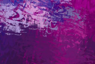 Soyut arka plan sanatı. 2D çizim. Etkileyici yağlı boya resim. Tuvalde fırça darbeleri. Modern sanat. Çok renkli arkaplan. Çağdaş sanat. İfade. Sanatsal dijital palet.