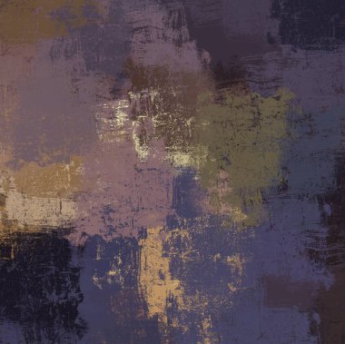 Soyut arka plan sanatı. 2D çizim. Etkileyici yağlı boya resim. Tuvalde fırça darbeleri. Modern sanat. Çok renkli arkaplan. Çağdaş sanat. İfade. Sanatsal dijital palet.