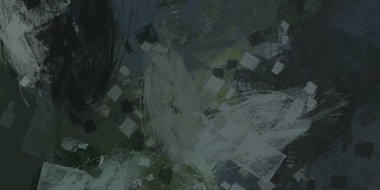 Soyut arka plan sanatı. 2D çizim. Etkileyici yağlı boya resim. Tuvalde fırça darbeleri. Modern sanat. Çok renkli arkaplan. Çağdaş sanat. İfade. Sanatsal dijital palet.