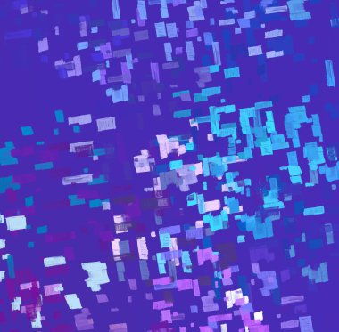 Soyut arka plan sanatı. 2D çizim. Etkileyici yağlı boya resim. Tuvalde fırça darbeleri. Modern sanat. Çok renkli arkaplan. Çağdaş sanat. İfade. Sanatsal dijital palet.